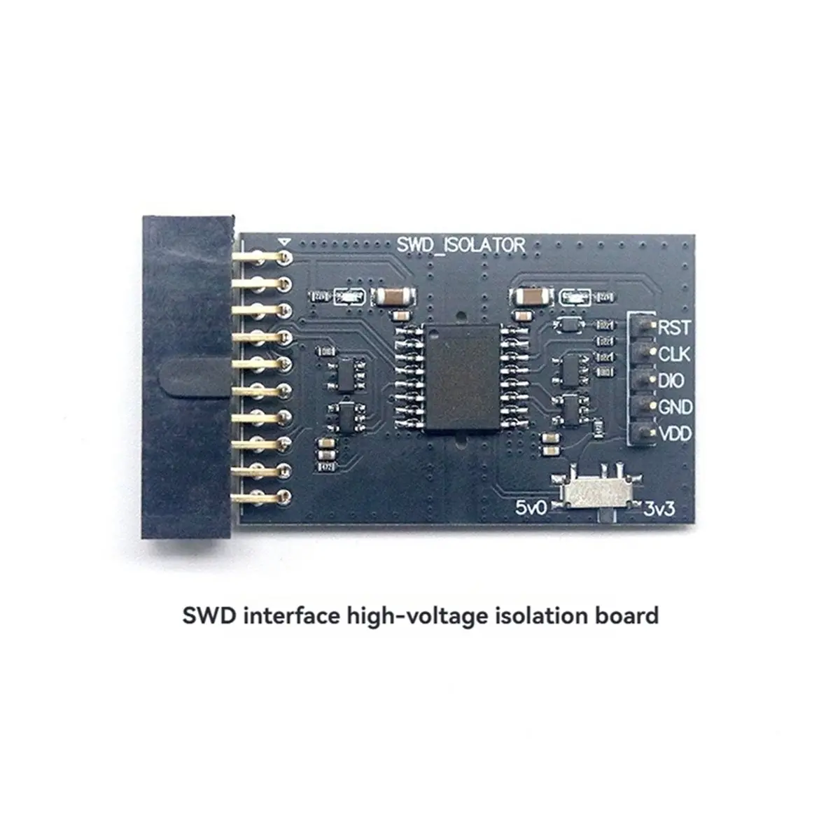 جديد! لوحة محاكي عزل الجهد العالي SWD 3000Vrms تدعم JLink/STLink/DAPLink تدعم عزل الجهد العالي SWD #1