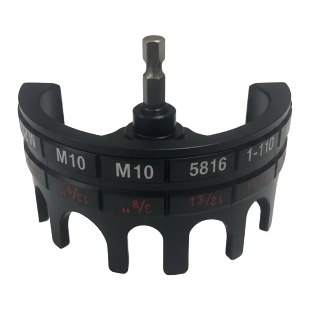 

Large Quick-Release Nut Zipper Drill Attachment Nut Drill Bit Socket Wrench Tool For Fast Nut And Bolt Removal For M30 And Below