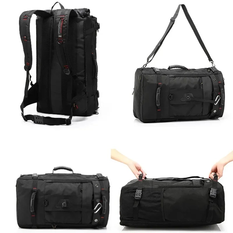 

Multifunctional Oxford cloth travel backpack Anti theft password lock Outdoor large capacity backpack Mountaineering hiking bag