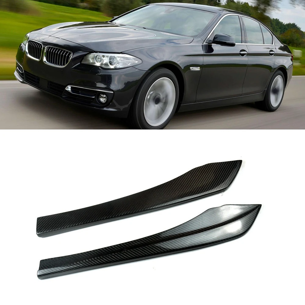 Car Rear Bumper Lip Splitter Spoiler Aprons Flaps Canards Diffuse for -BMW 5 Series F10 F18 M5