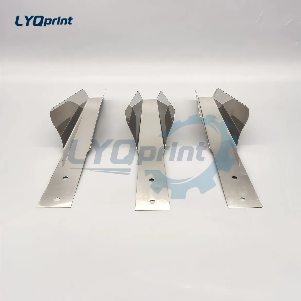 Automatic Paper Laminating Machine Correction Plate Paper Jogger Plate Special Shaped Steel Registration Plate Spare Parts