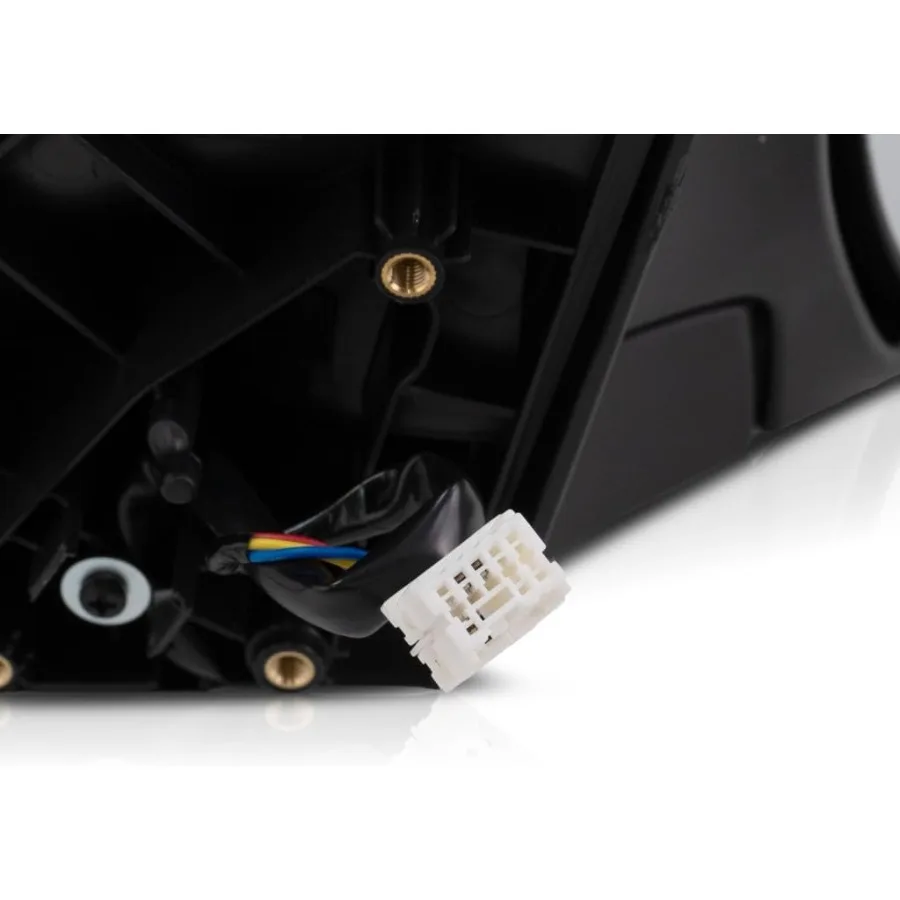 For Subaru Forester 2011 2012 2013 Door Mirror Driver and Passenger Side Pair Power NonHeated Textured Replacement for 91054SC0