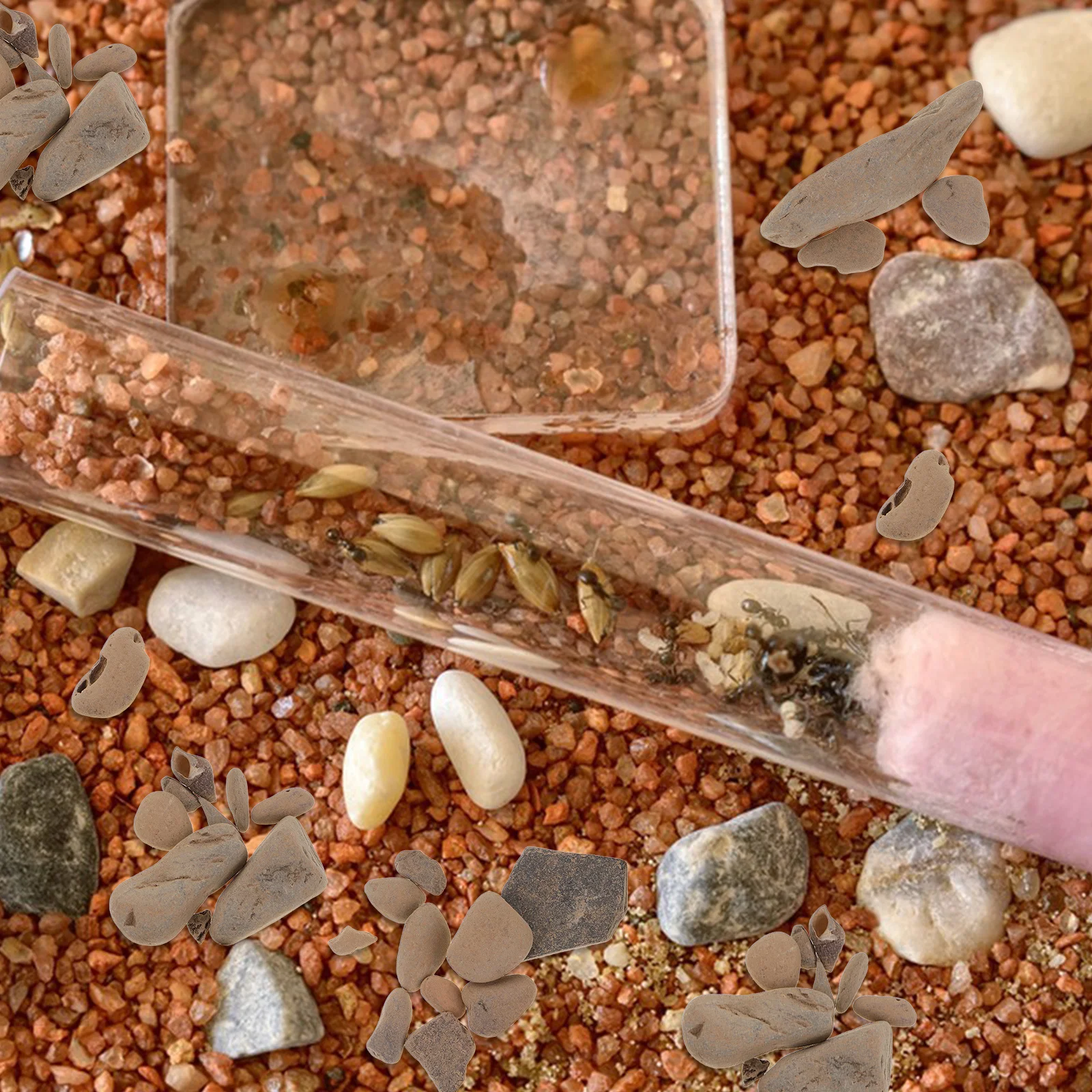 

Flowerpot Small Rock Delicate Aquarium Gravels Garden Pond Stone Decoration Fish Tank Gravel Exquisite Aquarium Landscaping