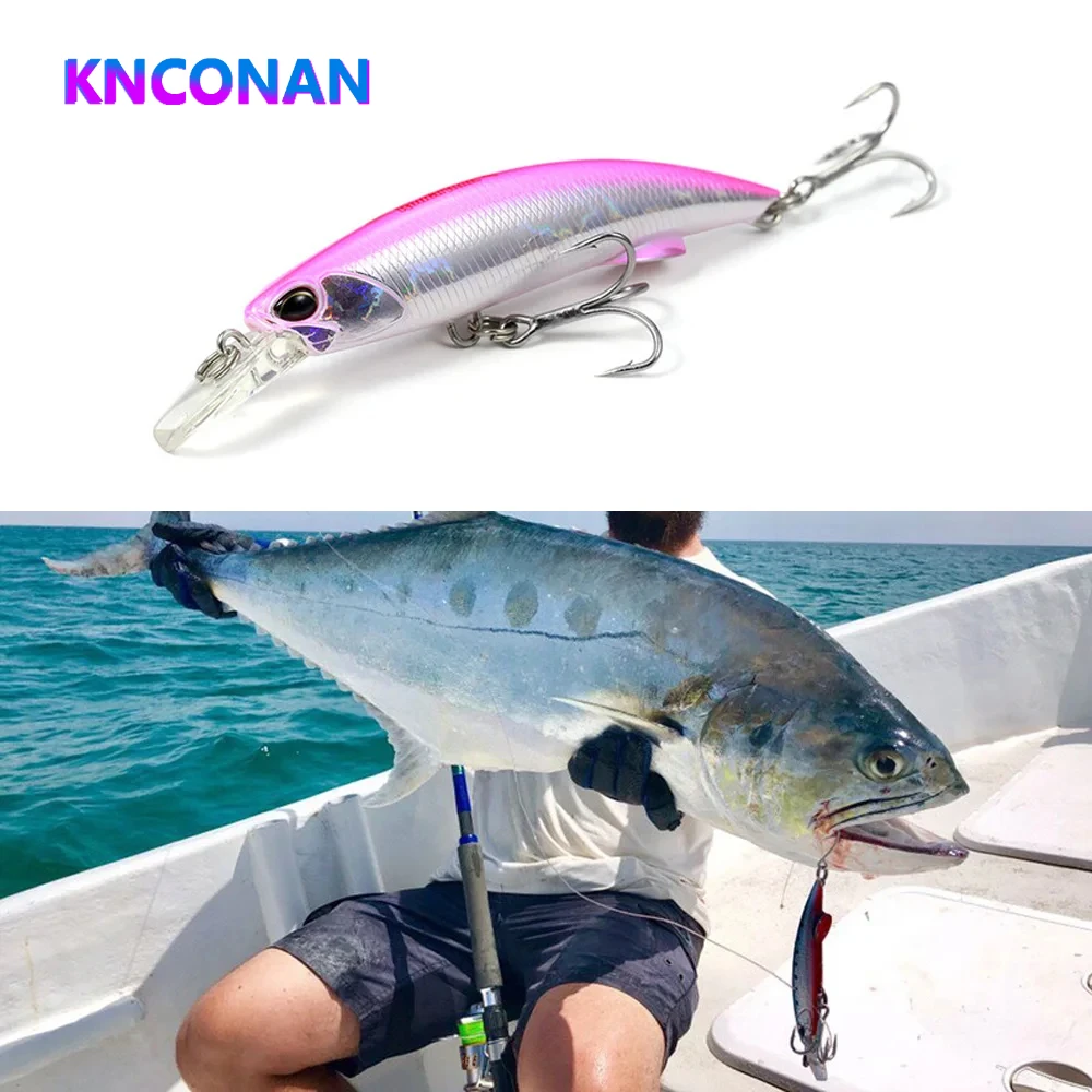 

92mm 40g Heavy Sinking Minnow Fishing lures Artificial Hard Baits Wobblers for Bass Trout Jerkbait Plastic Swimbait Pesca Tackle