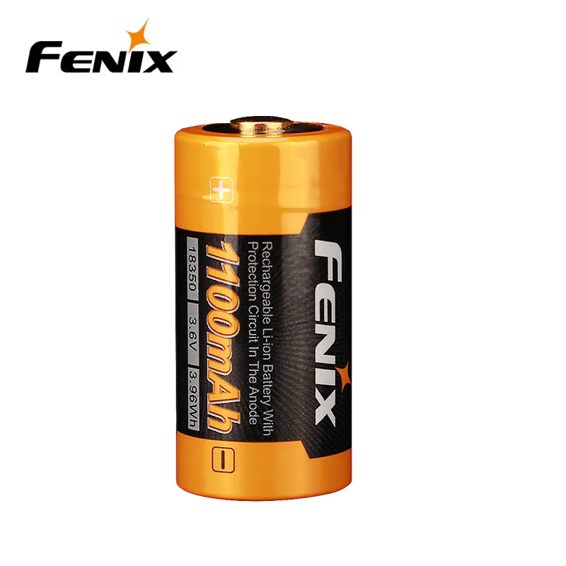 FENIX ARB-L18-1100 3.6V 1100mAh Multiple protection Rechargeable 18350 Li-ion Battery