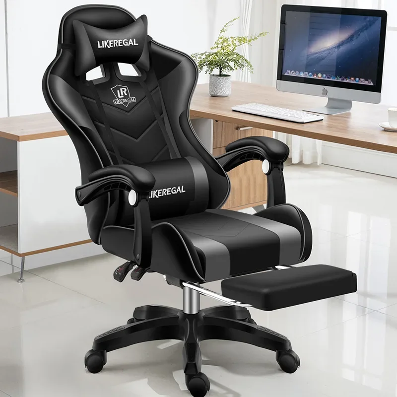 

Luxury Backrest Chair Living Room Chairs Rotating Work Recliner Gaming Furniture Advanced Sillas De Oficina Gamer Pc Game Bed