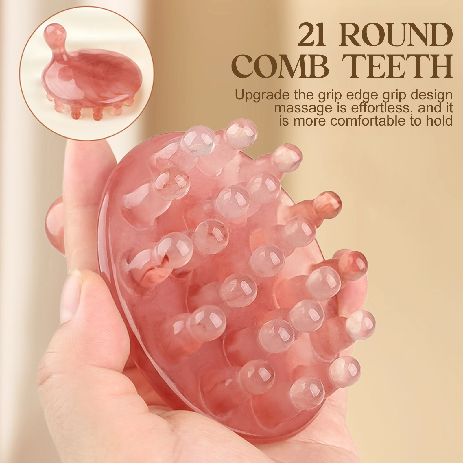 

Portable Mini Hair Comb Needle Disc Massage Comb Needle Disc Massage Comb For Men And Women Barber Shop Hairdressing Accessories