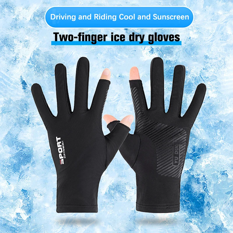 Quick Dry Bicycle Gloves For Cycling Men's Gloves Mtb Bike Riding Gloves Anti-Slip Motorcycle Driving Glove