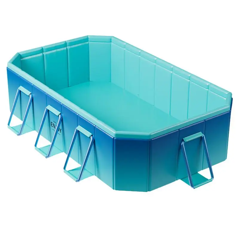 

Foldable Swimming Pool Kid Pool Dog Pool Dog Swimming Pool Collapsible Portable Bath Tub Non-Inflatable Kiddie Pool Cat Shower