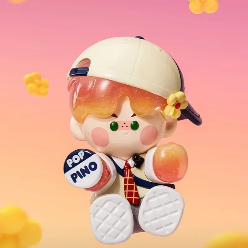 

100% POP MART PINO JELLY Star Project Series слепая коробка Mystery Box игрушки куклы милые аниме фигурки настольные украшения коллекция