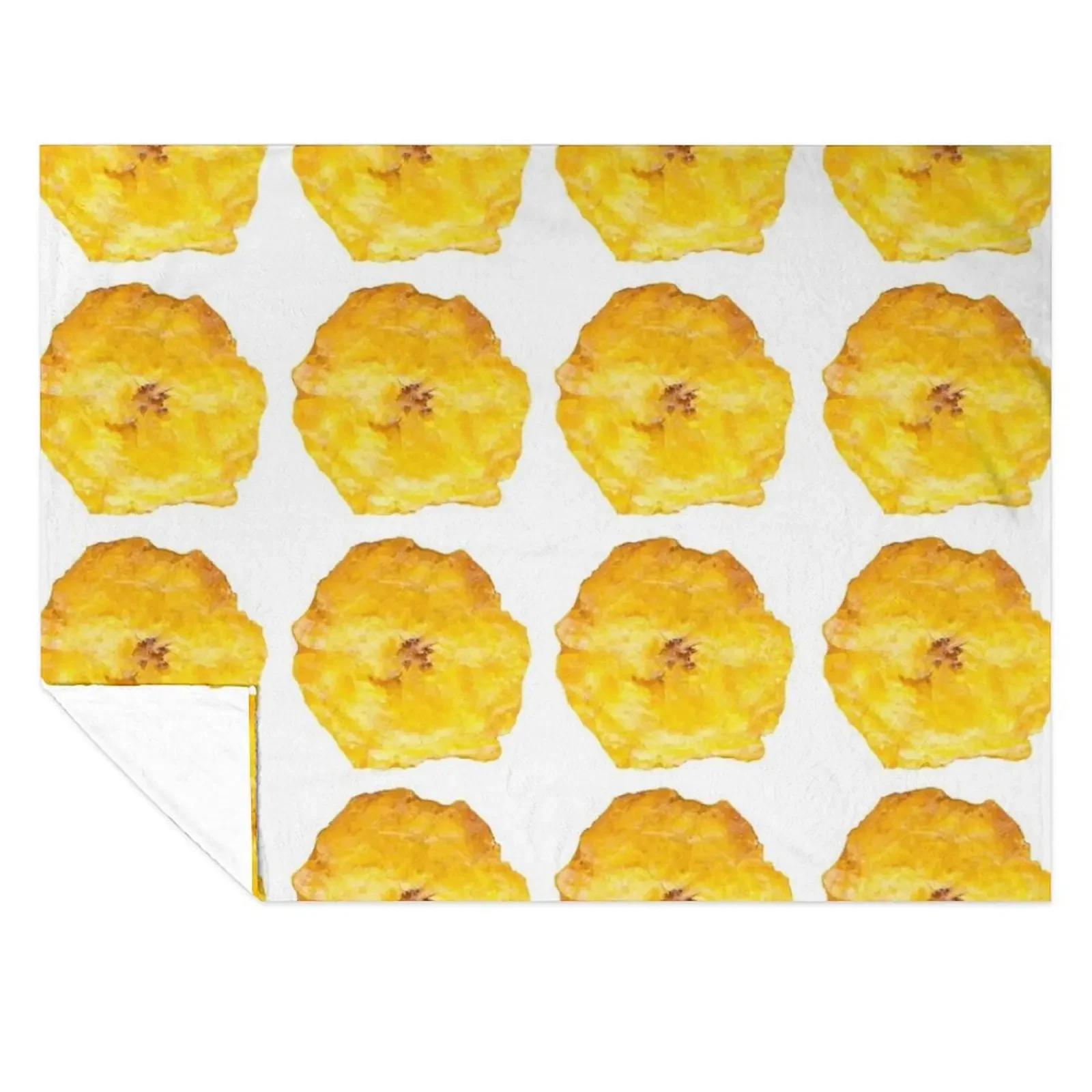 

Tostones Pattern Throw Blanket Bed funny gift Decorative Sofas For Sofa Thin Blankets