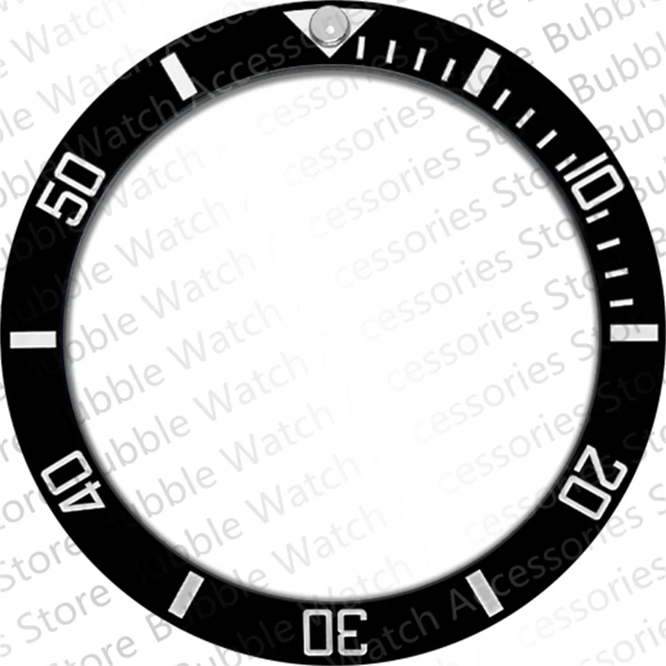 40mm*31.5mm Green Blue Black Ceramics Bezel Insert Fit For Rlx Sub Mechanical wristwatch