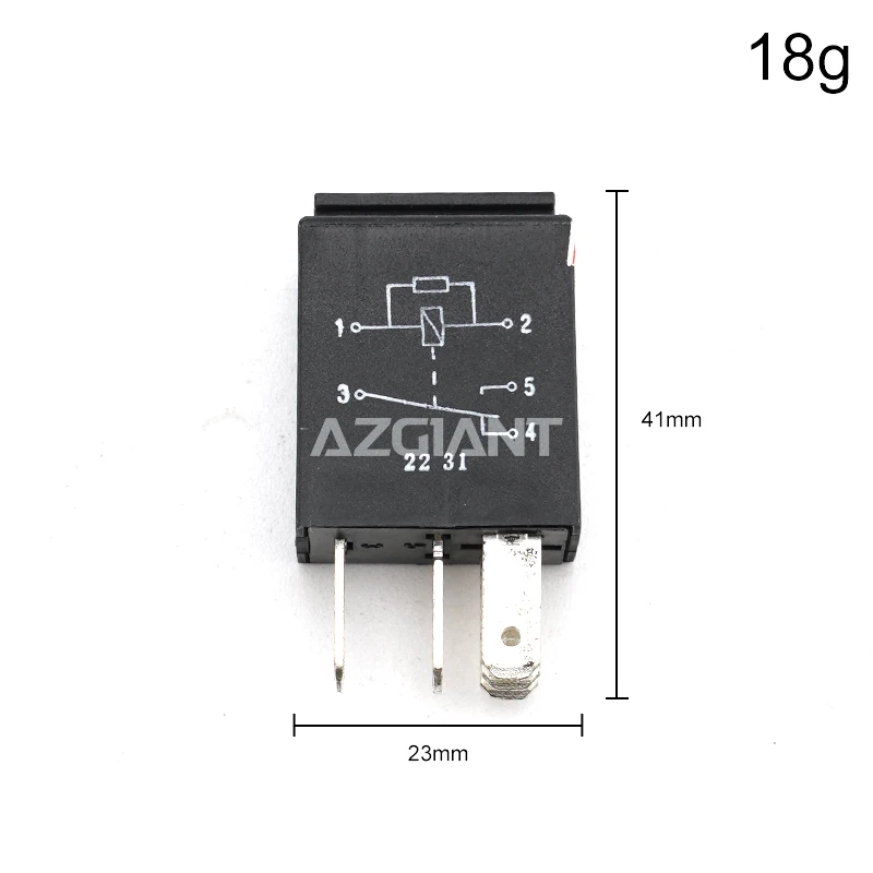 2 pcs original No. 404 5pin car relay for Volkswagen Audi Lavida Polo New Passat Tiguan 7M0 951 253 C 3