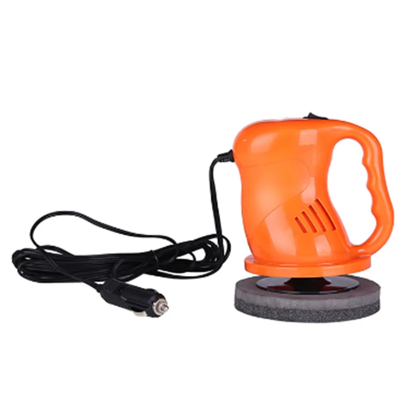 Car Polishing Waxing Machine Car Orange Mini Electric Polisher Rechargeable Scratch Repair Tool for Car Polishing