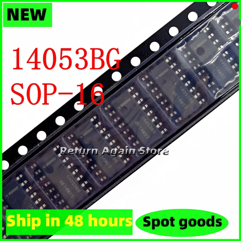 

10 шт./лот 14053BG MC14053BDR2G SOIC-16 8 НОВЫЙ ОРИГИНАЛ MC14053