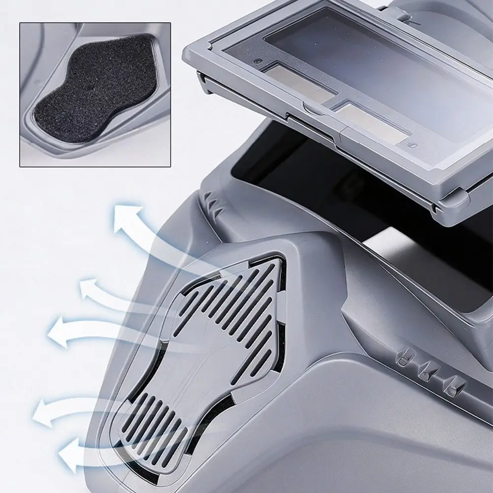 High-definition Flip-top Protective Mask Multifunctional with Ventilation Hole Welder's Masks Headband