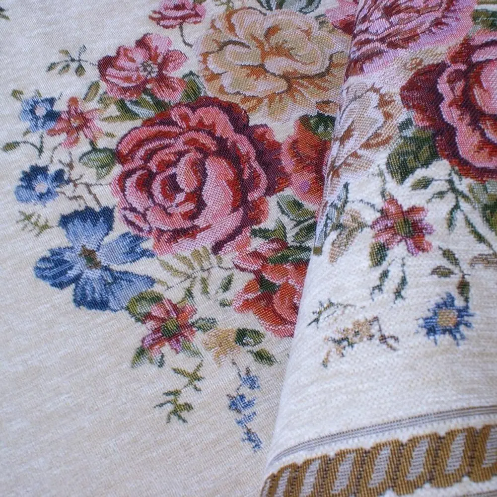 Luxury Rustic Floral Doormat Vintage Rose Rug Non Slip Washable Accent Mat for Bathroom Bedroom Kitchen 2x3 Ft