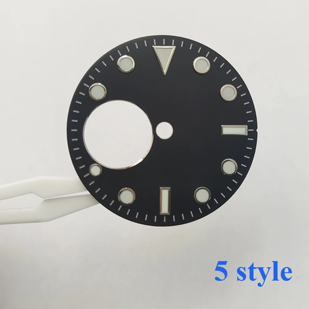 New NH38 Watch Dial 28.5mm Hollow out Style Watch Parts Suitable for NH38 Movement Man watch Dial Mechanical Watch Face