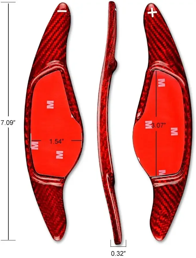 

Carbon Fiber Steering Wheel Paddle Shifter Extensions Cover Accessories for BMW G20 G29 G30 G01 G31 G14 G15 G32 GT G11 G12 G02