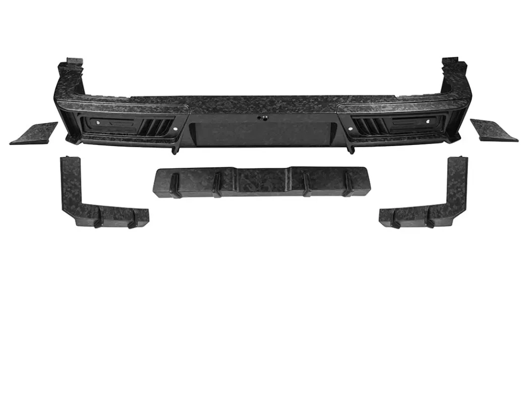 Dry Carbon Fiber Rear Bumper for Mercedes Benz G-Class W464 W465 mys Style Bodykit