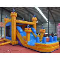 Commercial Grade Children Inflatable Bounce Slide Adult Jumping Castles Inflatable Water Slide Large Inflatable Slide for Sale