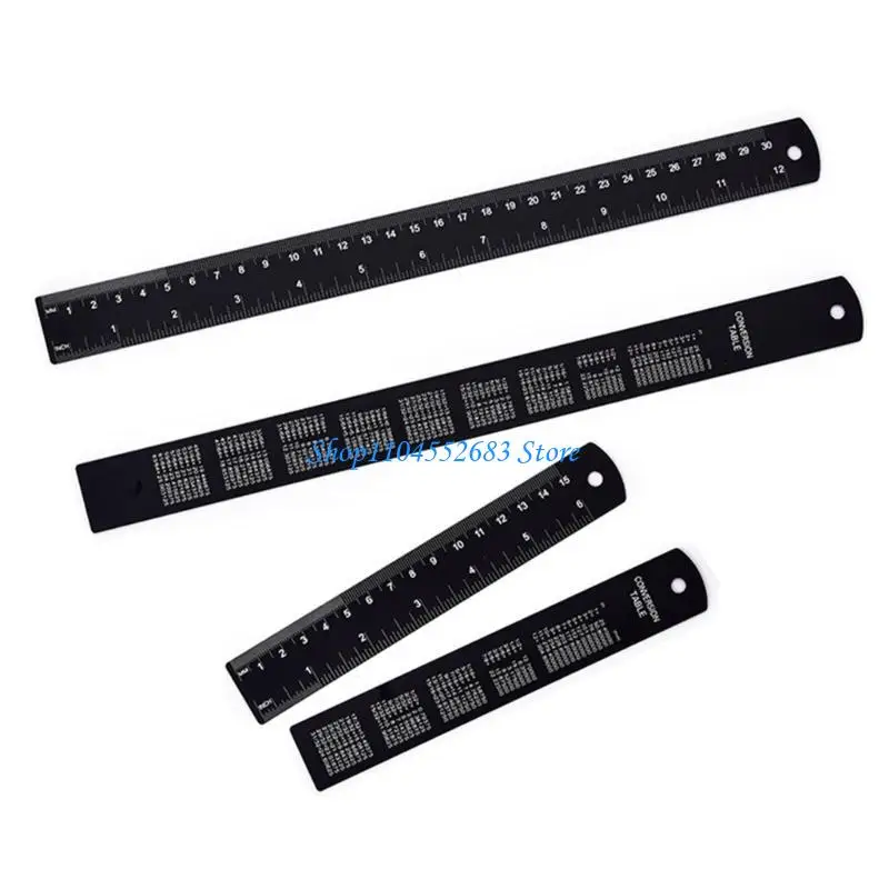 

Y6GD Metric Measurement Ruler Aluminum Repair Tool for Student Engineers & Designers