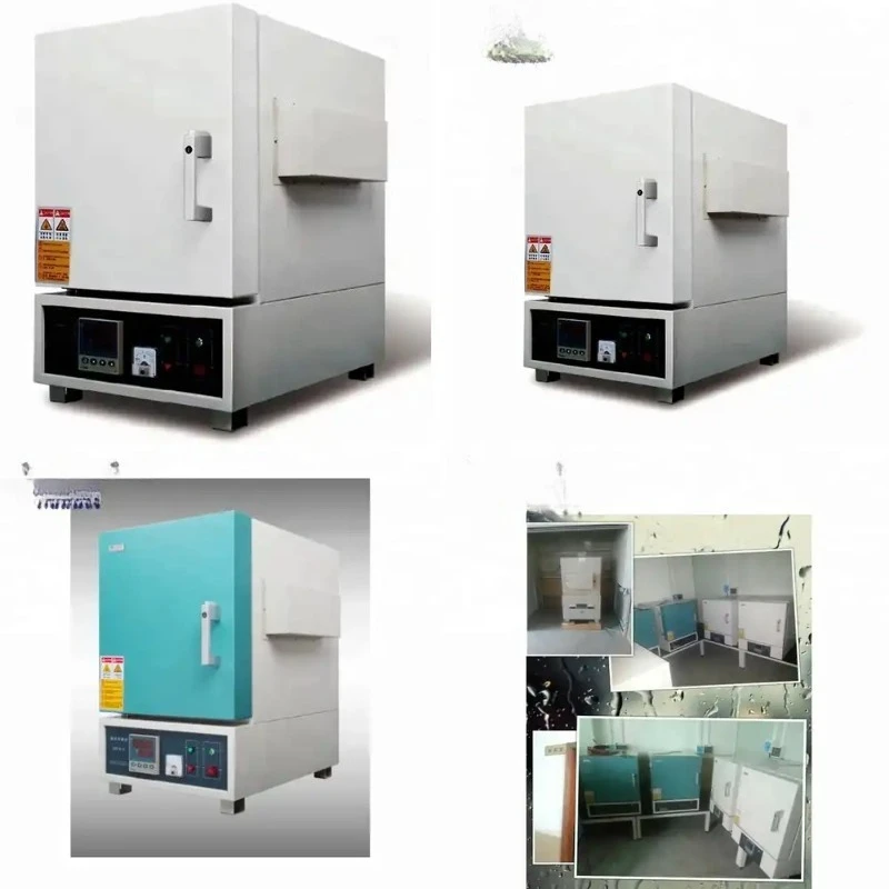 

Industrial & Lab Muffle Furnace, 1200℃ High Temperature PID Regulated Electric Furnace for Metal Heat Treatment