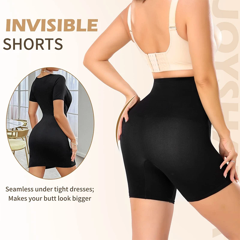 Women Body Shaper Panties Stretch Seamless Shapewear High Waist Tummy Slimming Belly Hip Control Slimmer Hip Enhancer Underwear