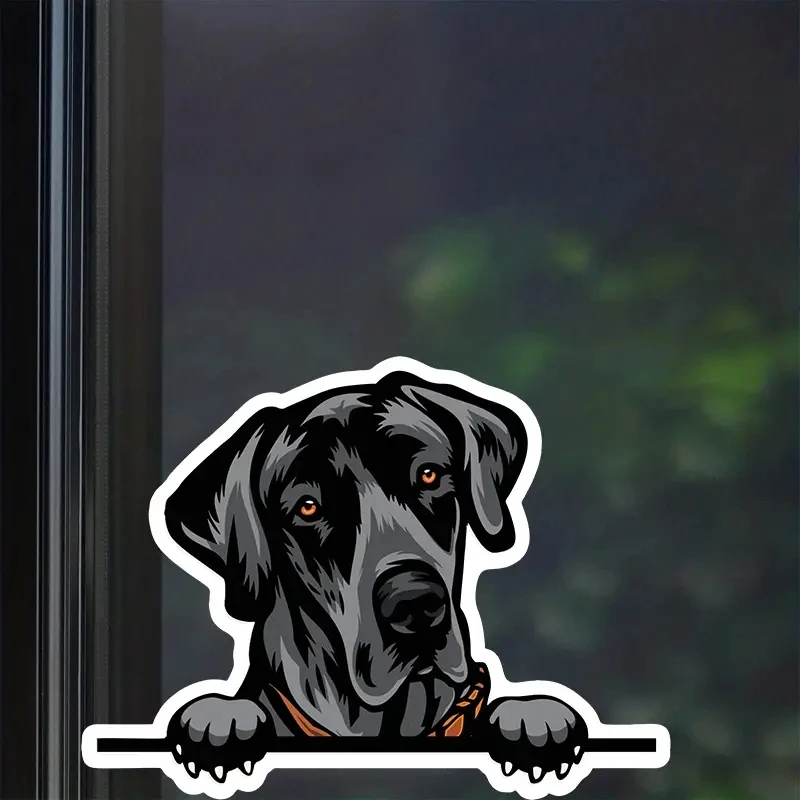 Great Dane Dog Creative Vinyl Waterproof Decal Stickers For Cars, Laptops, Wall Windows, Bumper