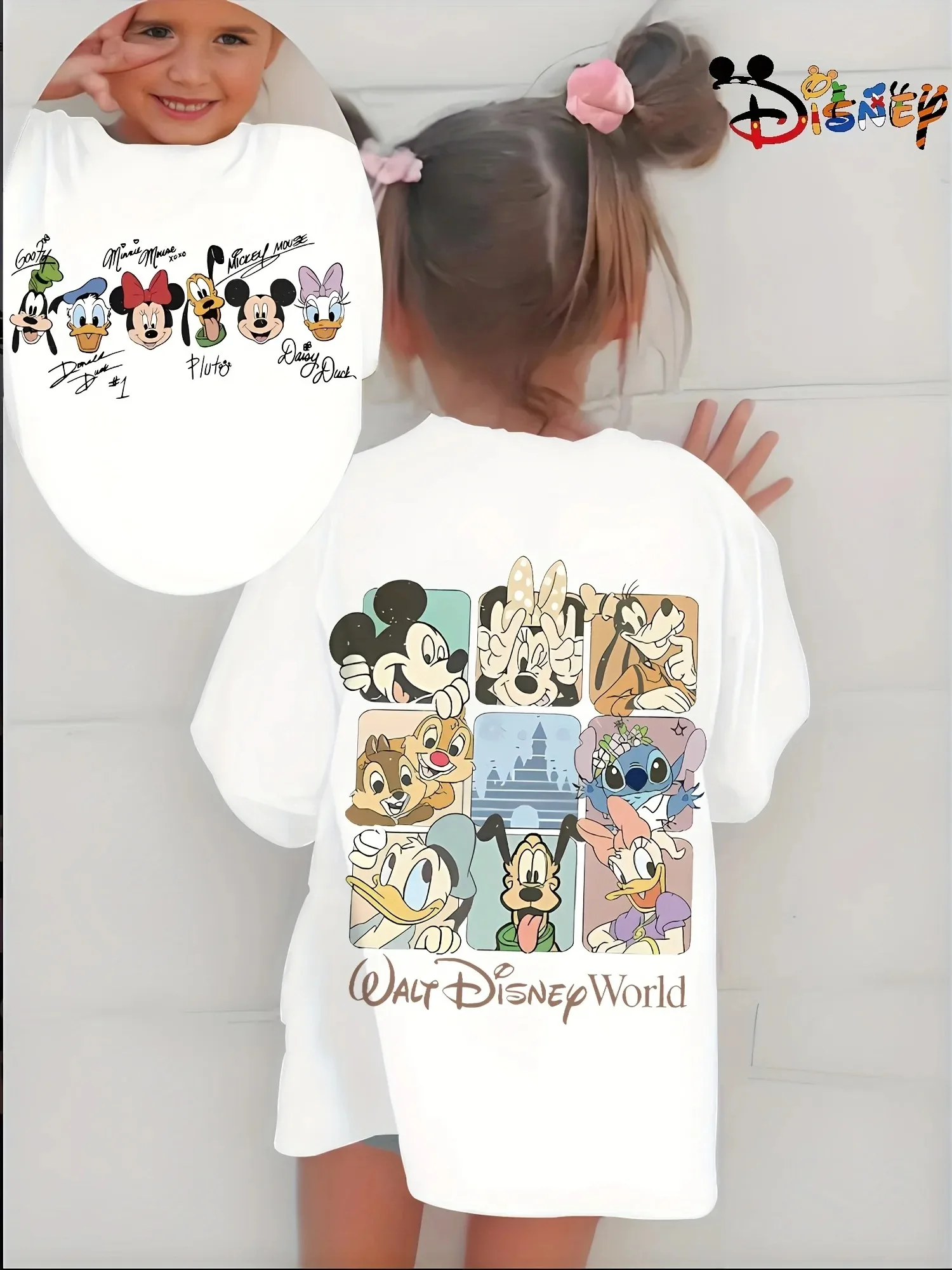 Familien-Print-Tops, Herren Damen Familien Kinder Eltern-Kind-Outfits, universelle modische Kurzarm-T-Shirts, Outdoor Casual