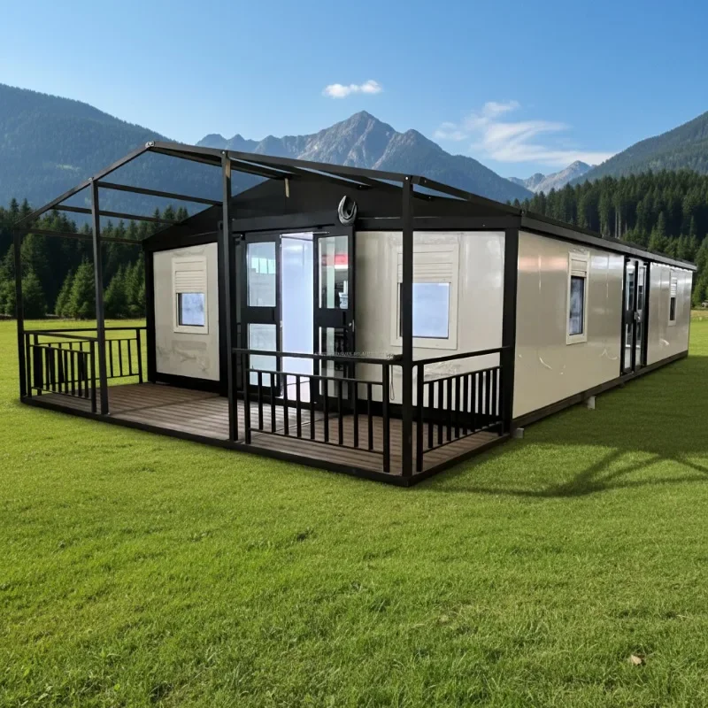 Best Seller 20ft & 40ft Expandable Modern Container House with Kitchen Application Prefabricated Mobile Home