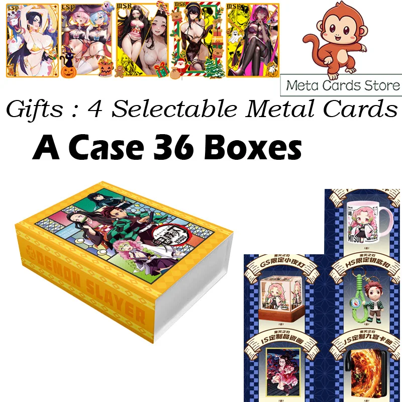 

Wholesale Chuka New Demon Slayer Collection Card Hobby CCG Game Card Anime Doujin Booster Box Kids Toy Birthday Gifts