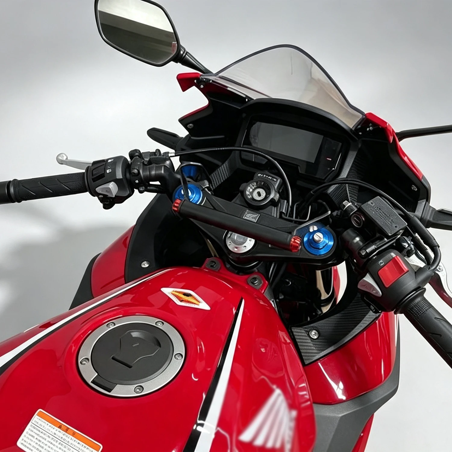 For HONDA CBR500R CBR400R Multi-Purpose Extension mount GPS Navigation Base Mobile Phone Moun Action Camera Center CNC Bracket