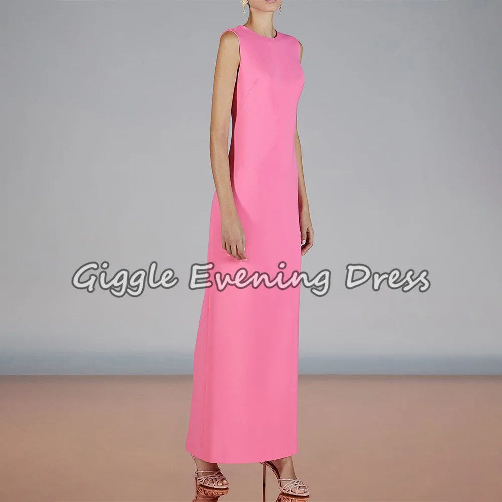 Elegant O-Neck Sleeveless Evening Dresses with Cape Floor-length Simple Fashion Tiered Ruffles Wedding Formal Party Gowns