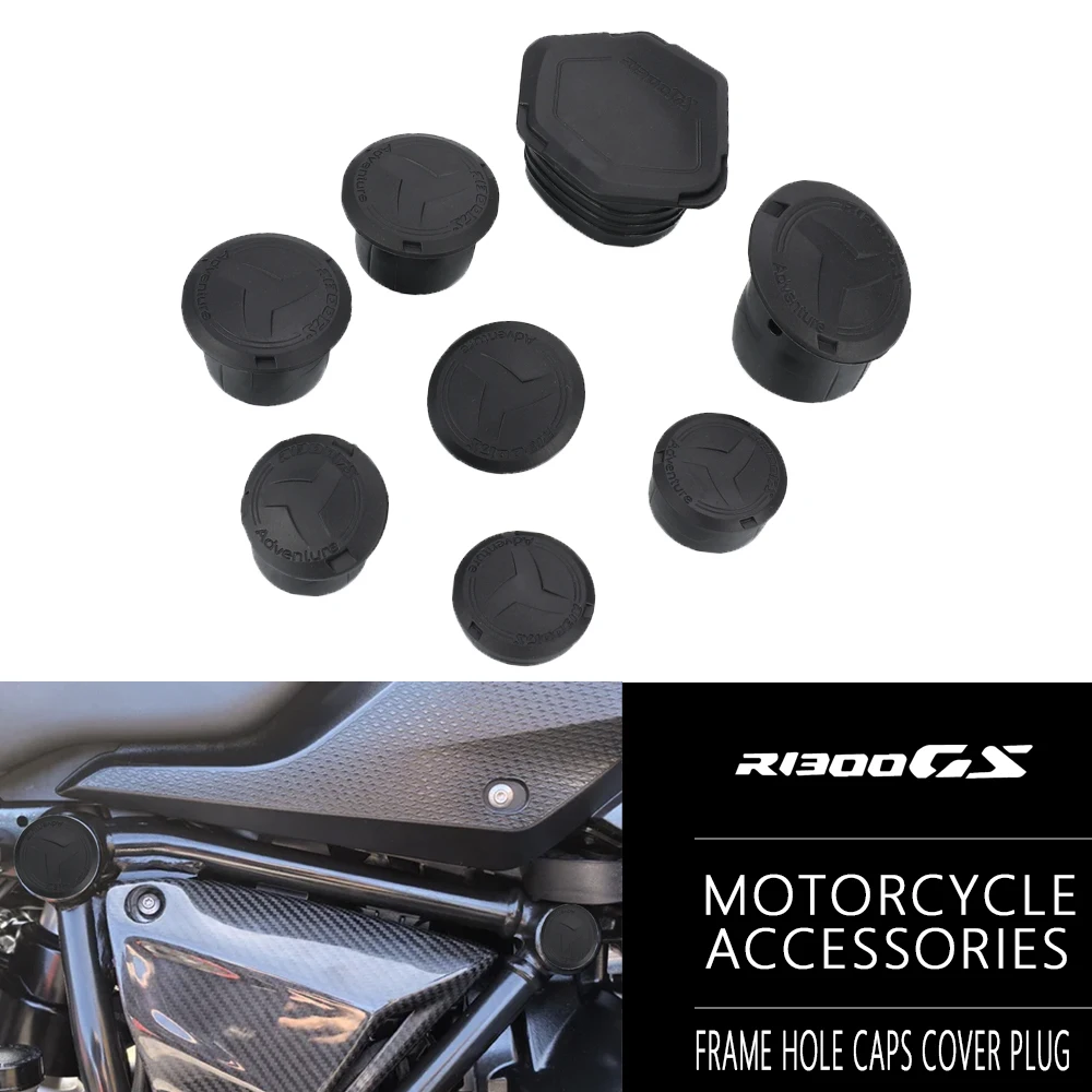 

For BMW R1300GS R1300 GS Adventure adv R 1300 GS Frame Hole Cover Caps Plug Decorative Frame Cap Motorcycle Accessories GS1300R