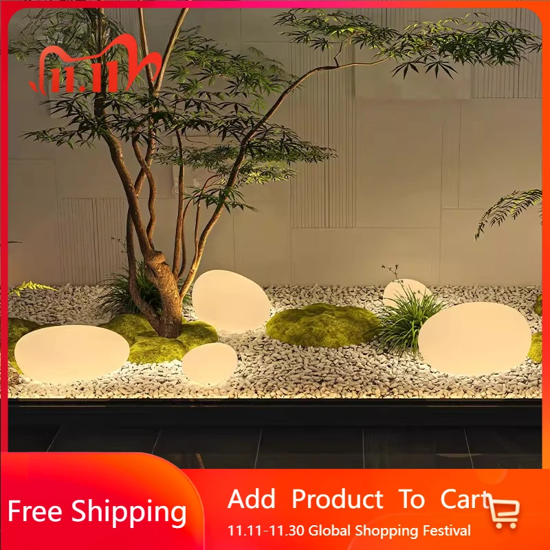 

Modern Luxury Outdoor Light Display Designer Universal Led Creative Unique Trendy Lighting Art Lampa Ogrodowa Garden Decorations