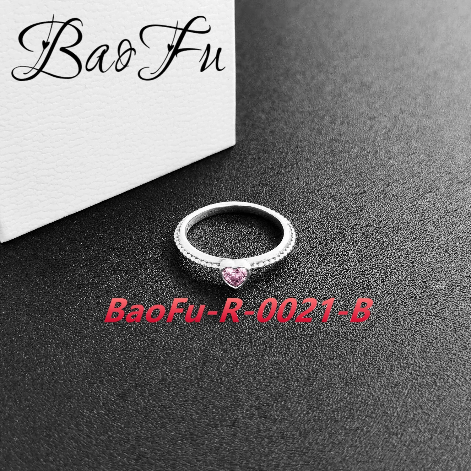 Authentic 925 Sterling Silver Ring Shiny Princess Crown Love Heart Ring Crystal Suitable For Ladies Party Gifts High-End Jewelry