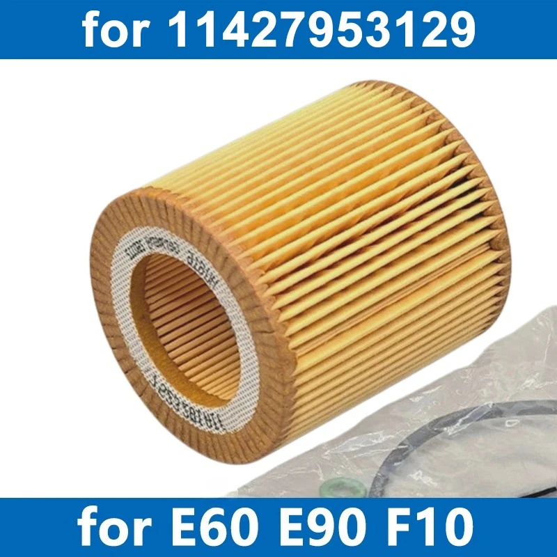 1/6/10PCS Car Oil Filter 11427953129 For F20 135i E90 F30 325i 330i E60 F10 525 528i F02 740 X1 F25 X3 E70 F15 X5 Engine N52~N55