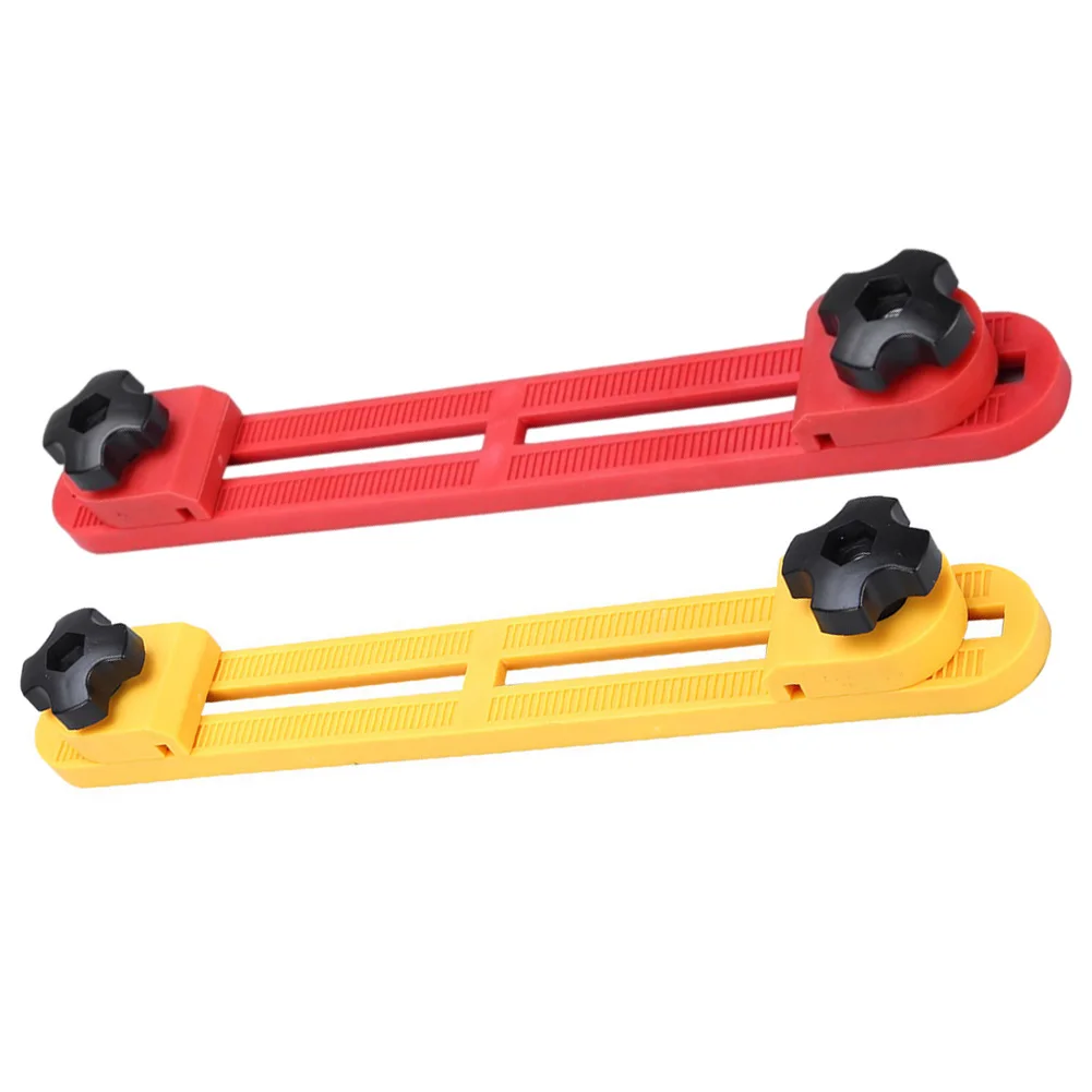Guida base per macchina da taglio regolabile da 2 pezzi Sega circolare Fresatura Morsetti di posizionamento Guida Blocco le attività della base della taglierina Lavorazione del legno T
