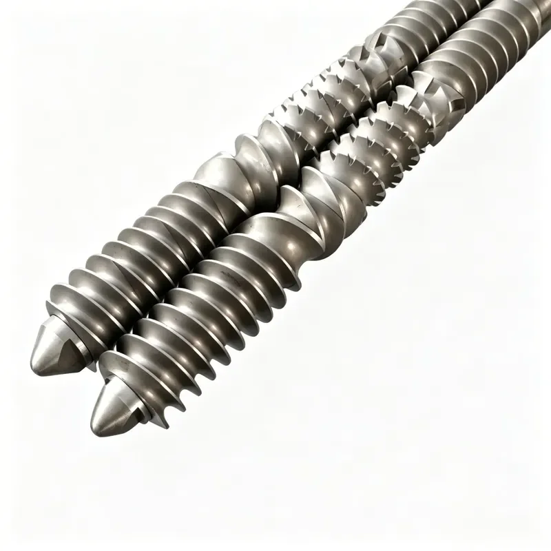 Heat Treated Screw Shaft Factory Custom Extruder Core Shaft Spline OEM High Precision Spline Core Shaft