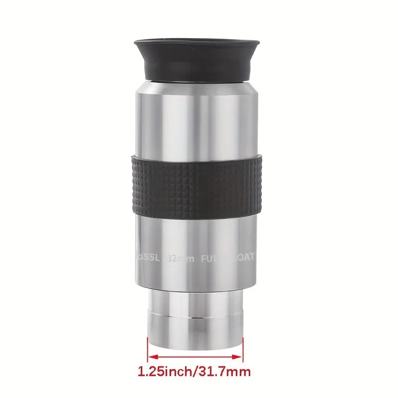 PLOSSL PL32mm Telescope Eyepiece, HD Achromatic, Multilayer Broadband Coating, 1.25 Inch 31.7mm Interface