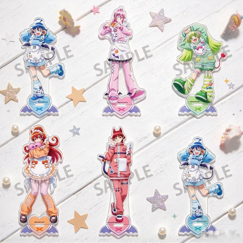 Fan Merch Gifts 15CM Acrylic Keychain Bag Pendant Anime Welcome to Demon School! Iruma-kun Iruma Valac Clara/Asmodeus Alice