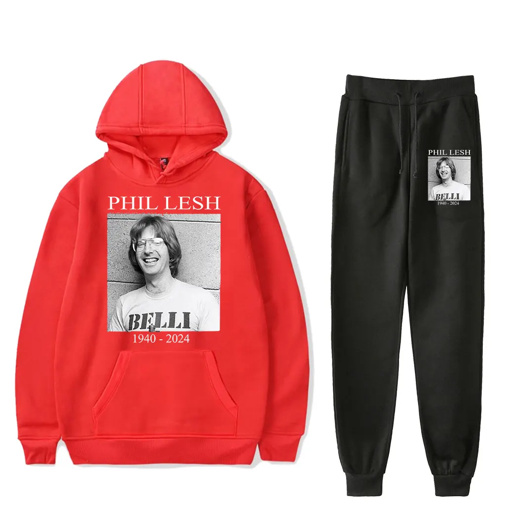 Phil Lesh 1940-2024 Memorial  hooded suit drawstring  Sweatshirt  men/women rip   hip hop  pullover