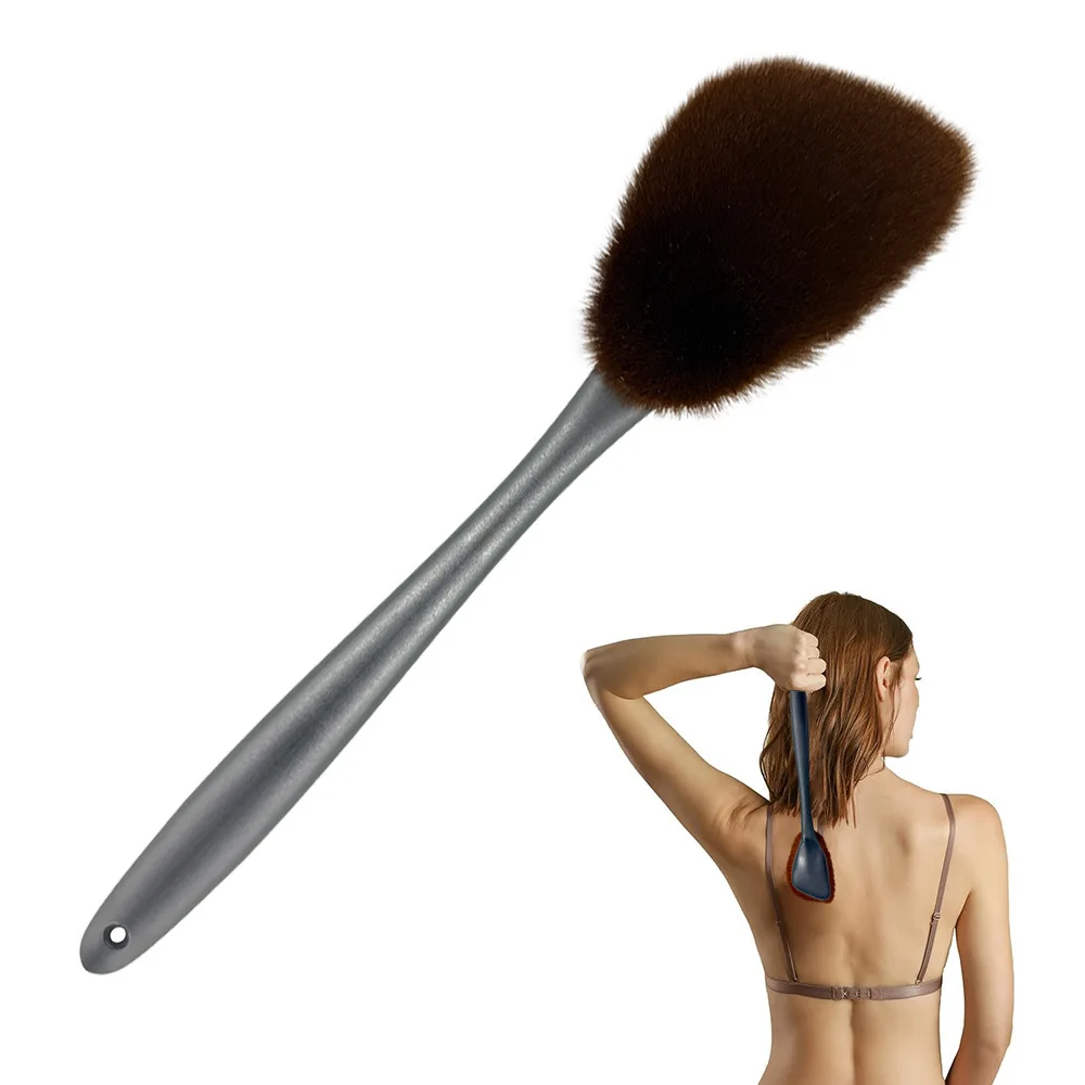 

Аппликатор для самостоятельного загара, щетка для нанесения большой площади, аппликатор для лосьона с длинной ручкой, нескользящий инструмент для загара, незаменимый для салона