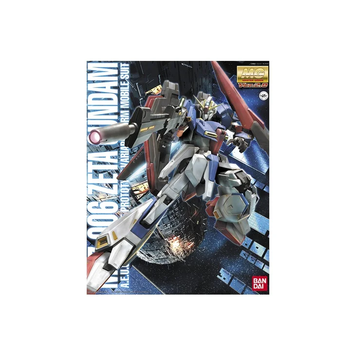 BANDAI MG Mobile Suit Zeta Gundam MSZ 006 Zeta Gundam Model Kits 4543112395979 - view 4