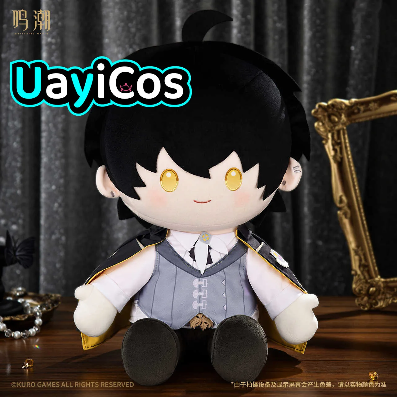 

40cm Wuthering Waves Carlotta Montelli Phoebe Brant Rover Stuffed Plushies Plush Doll Clothes Pillow Anime Figure Game Toy Kids