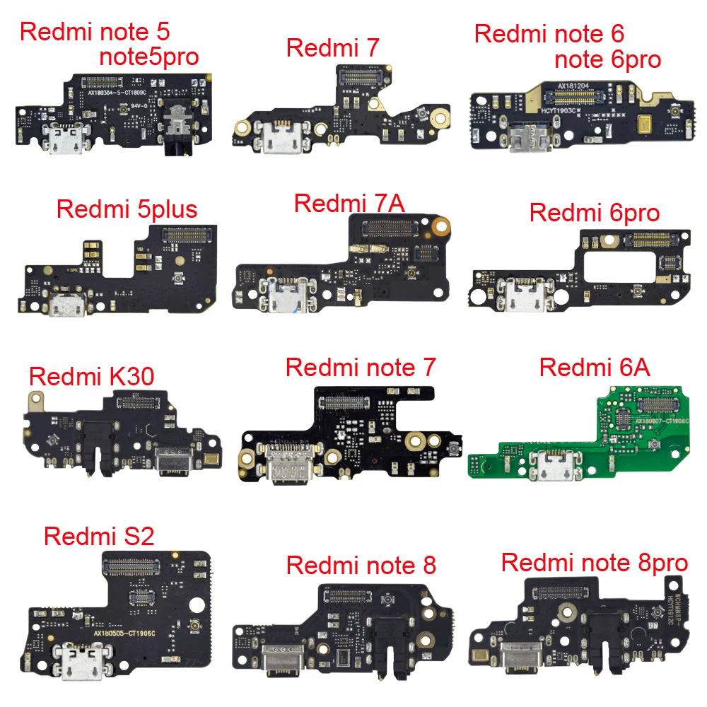 

Pop 1 шт. гибкий порт зарядки для Xiaomi Redmi Note5 6 7 8 8pro 6A 7A док-станция USB-разъем для зарядного устройства Flex для Redmi 5 8 6PLUS S2 K30