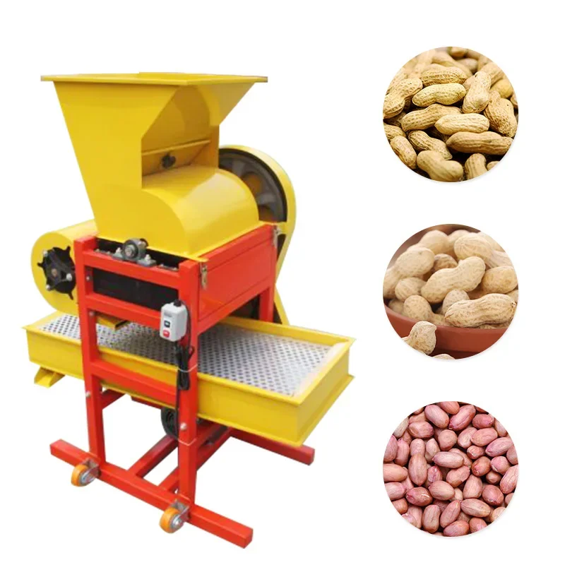 Hot sale peanuts shell machine/peanut cracker/peanut threshing machine with 12 years exporting experience