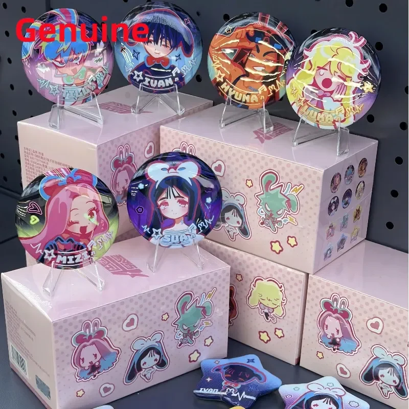 Véritable Alien scène lapin série petit Badge boîte aveugle étoile barre Badge boîte mystère Ivan jusqu'au cadeau Anime périphérique cadeau de vacances