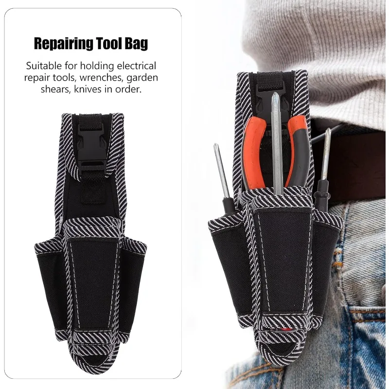 Waist - hung tool kit Utility Tote Bag for Garden Shears Knives Wrenches Repairing Tool Bag Fabric Storage Pouch Waist Pouch